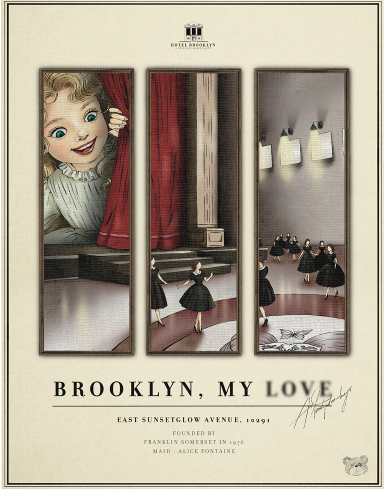 브루클린 마이 러브 Brooklyn My Love 테마 포스터