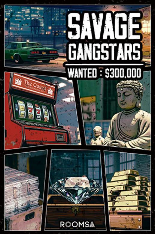 쎄비지 (SAVAGE GANGSTARS) 테마 포스터